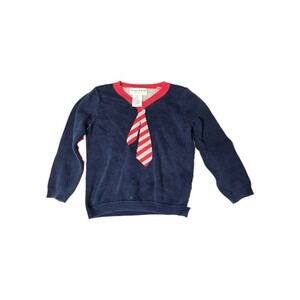 Standard Blues Boys Sweater  Bkue Knit Tie 3 T